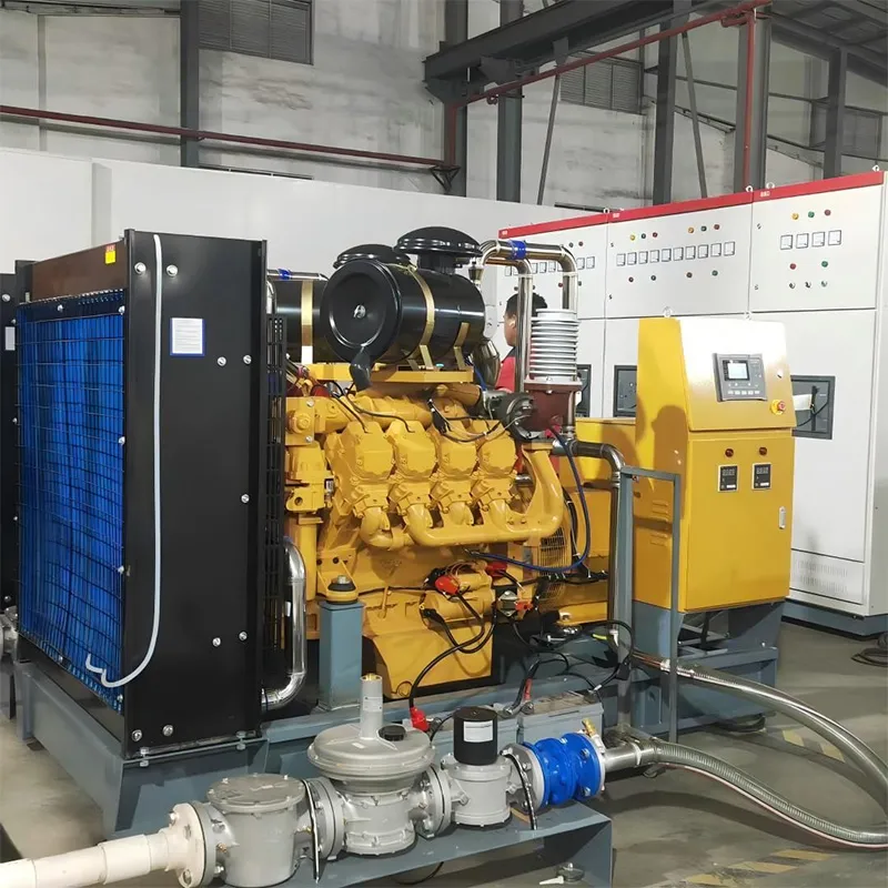 200 kW открытая биогазовая генераторная установка