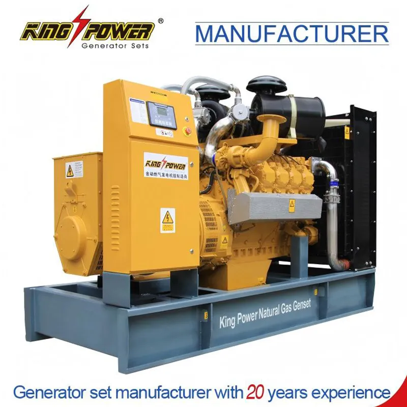 200 kW открытая генераторная установка на природном газе