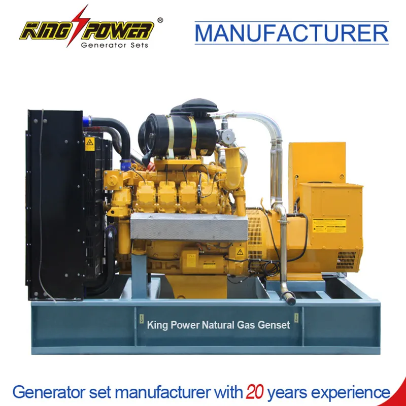 200 kW открытая генераторная установка на природном газе