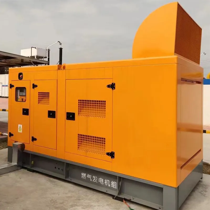 250 kW бесшумная генераторная установка на природном газе