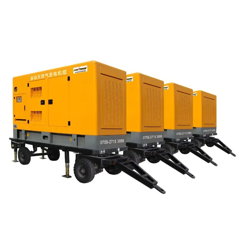 30 kW переносная генераторная установка на природном газе