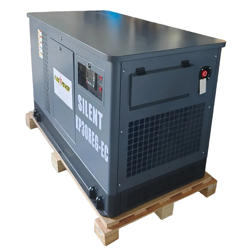 30 kW сверхтихий генератор на LPG