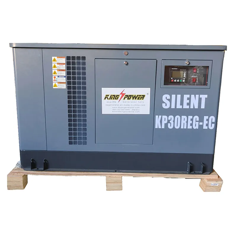 30 kW сверхтихий генератор на LPG