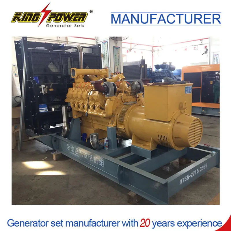 300 kW открытая биогазовая генераторная установка