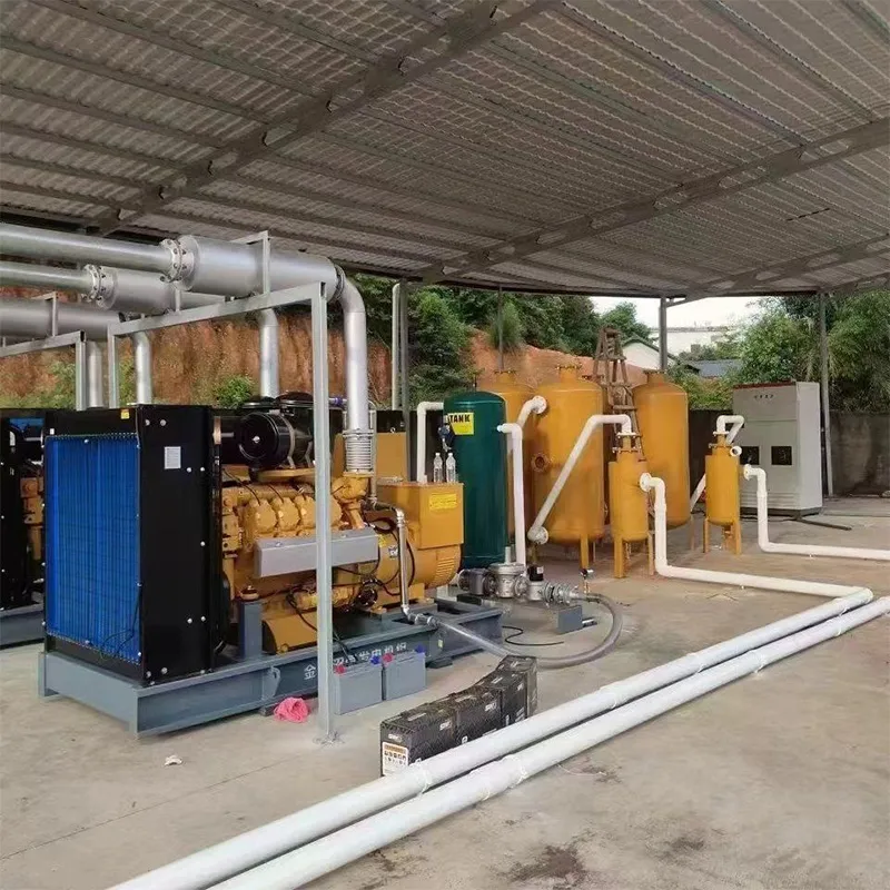 300 kW открытая биогазовая генераторная установка