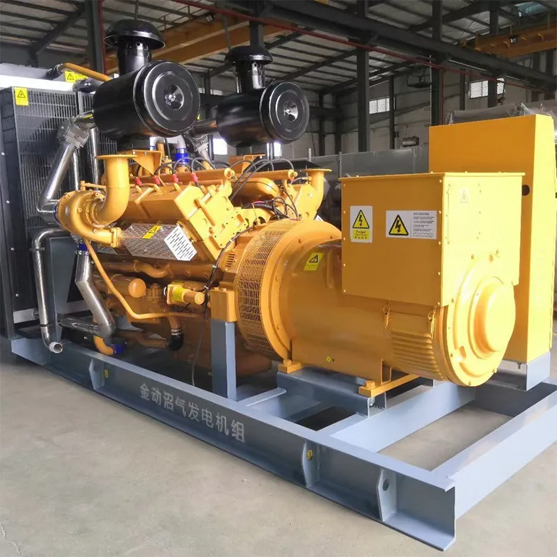 300 kW открытая биогазовая генераторная установка