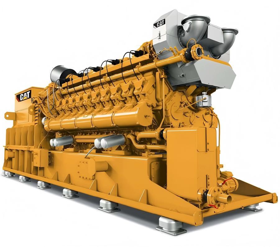 Мощная газопоршневая электростанция Caterpillar 2300 кВт, 400 В / 50 Гц, производства США