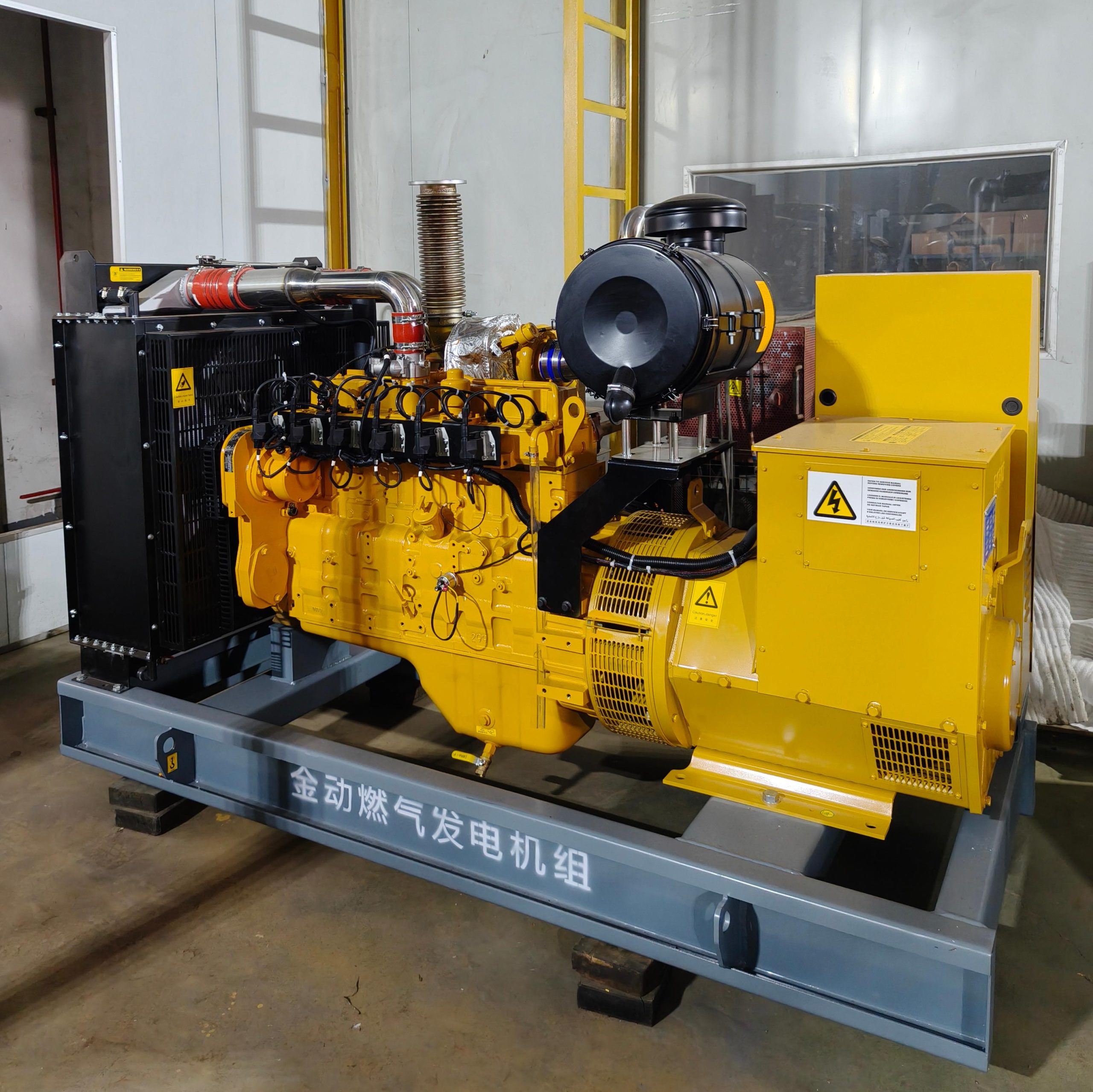 Газовый генератор на природном газе с двигателями Cummins, Yuchai, Weichai, Deutz мощностью от 10 до 1000 кВт