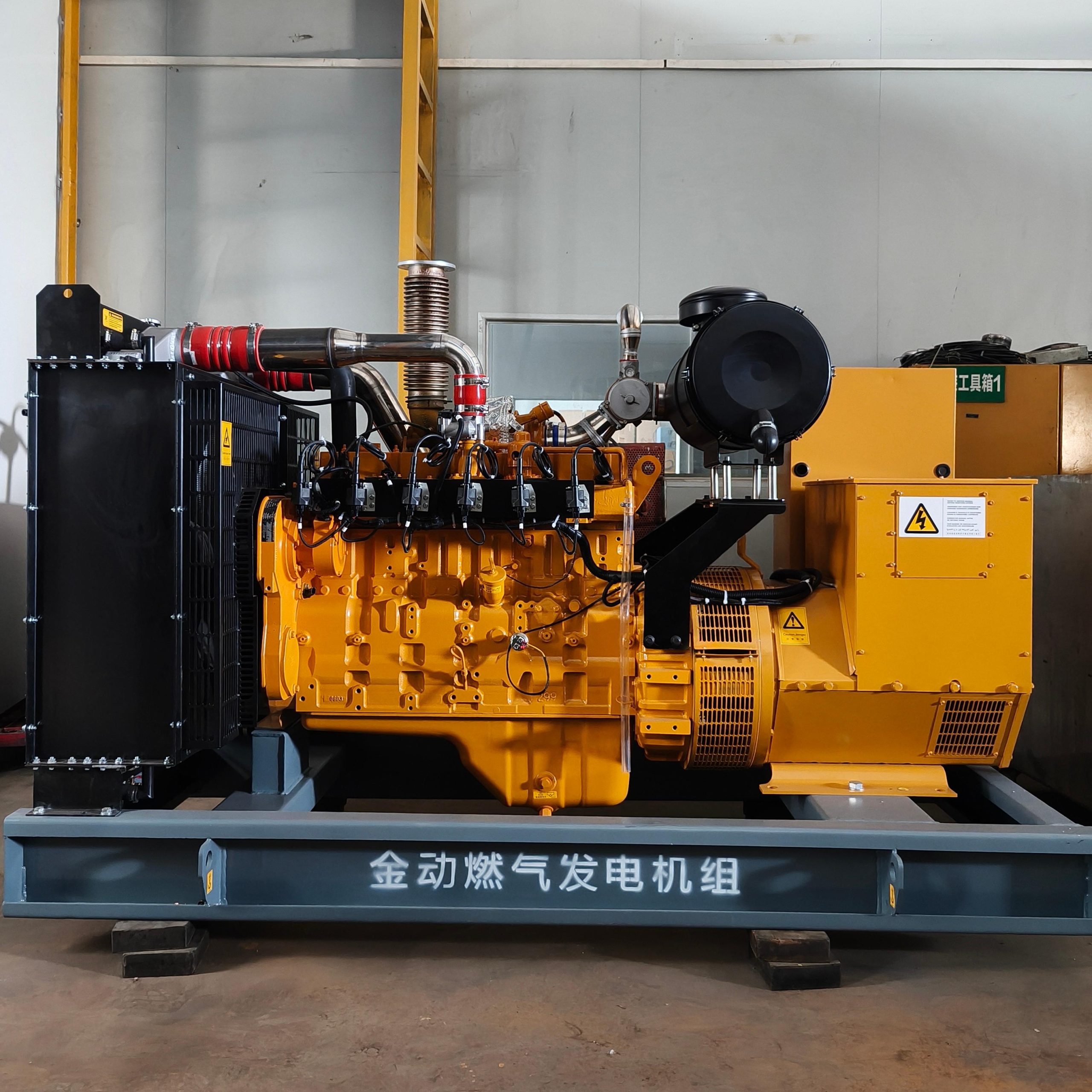 Газовый генератор на природном газе с двигателями Cummins, Yuchai, Weichai, Deutz мощностью от 10 до 1000 кВт