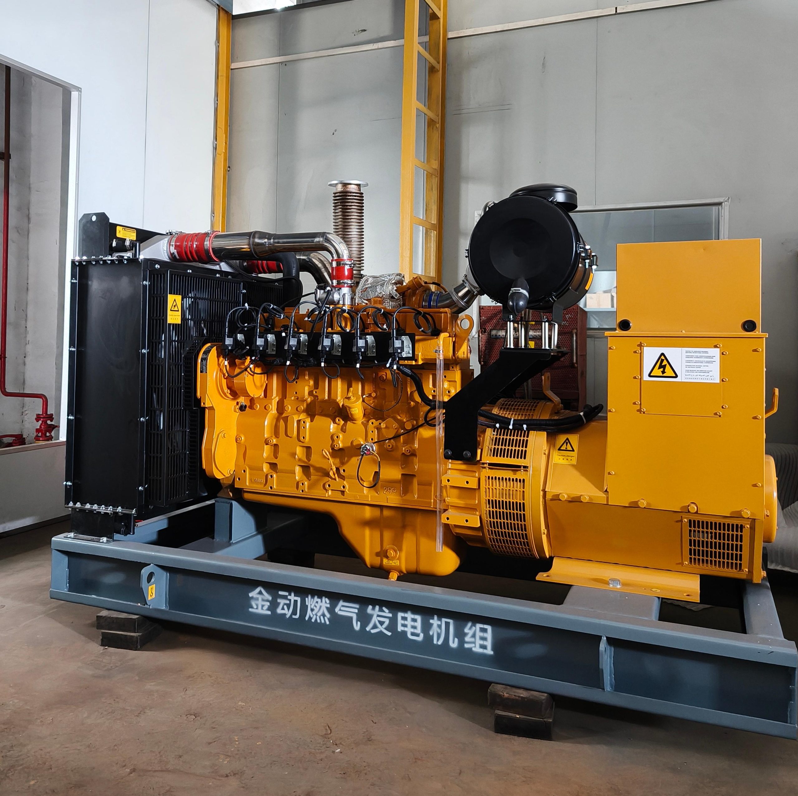 Газовый генератор на природном газе с двигателями Cummins, Yuchai, Weichai, Deutz мощностью от 10 до 1000 кВт