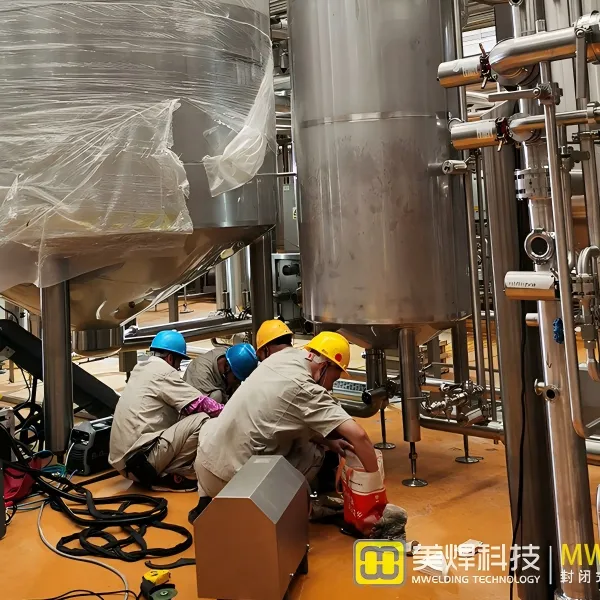 Попрощайтесь с проблемами почернения сварных стальных труб! Закрытый сварочный аппарат для сварки труб АО Шанхай Мэйхань Интеллектуальные Технологии серии MWF гарантирует качество.