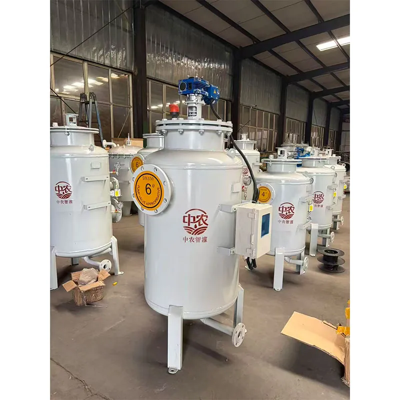 Вертикальный полностью автоматический самоочищающийся фильтр Zhiguan