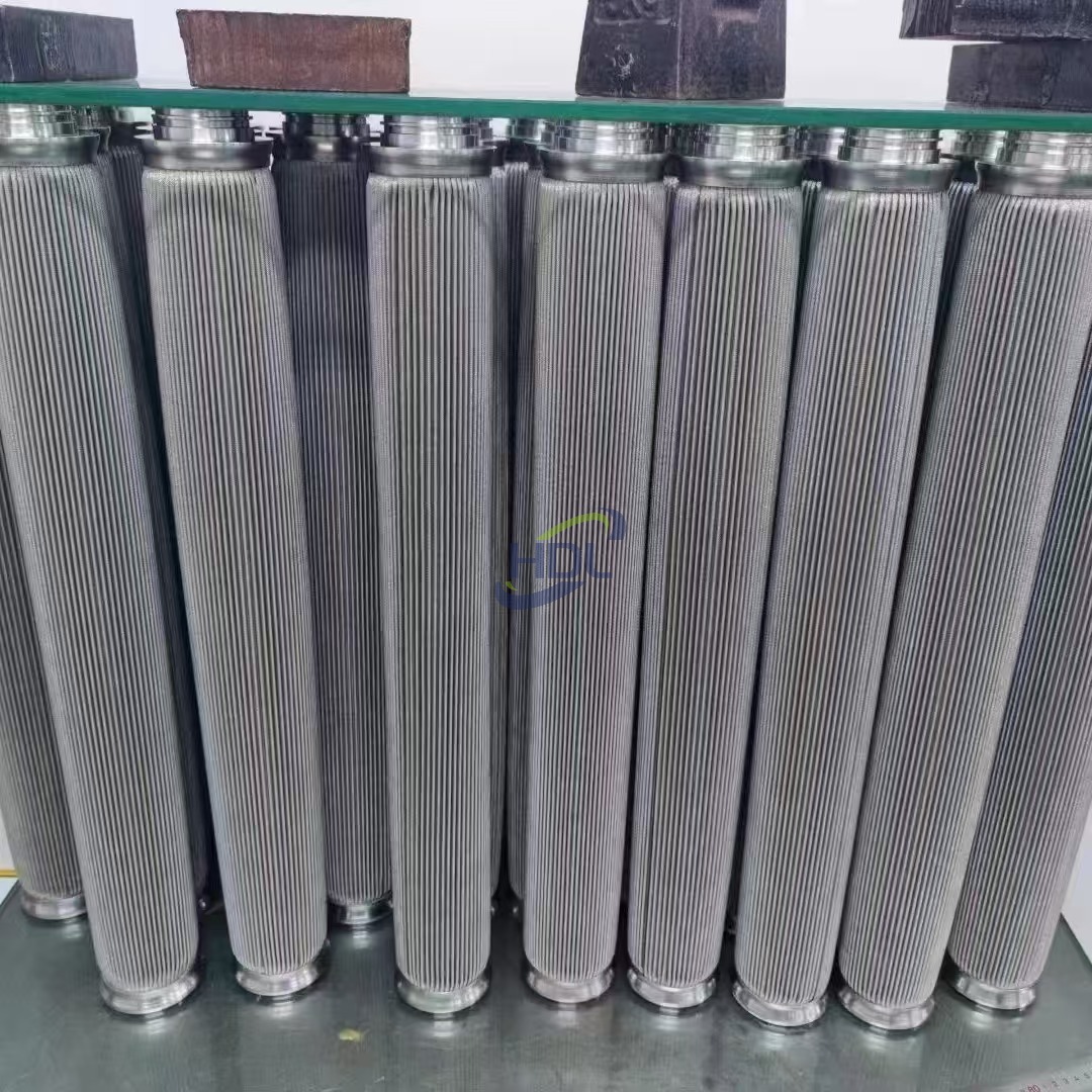 Плиссированный фильтрующий картридж из нержавеющей стали
