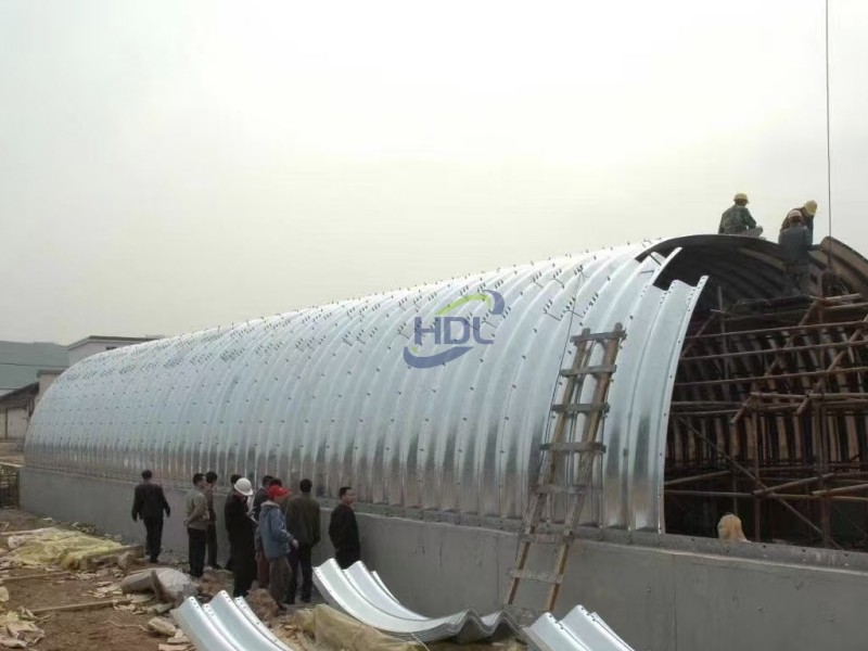 Водопропускная труба из гофрированной стали 424 (6)