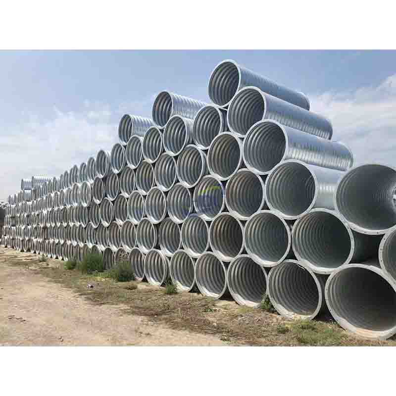 Гофрированная стальная труба