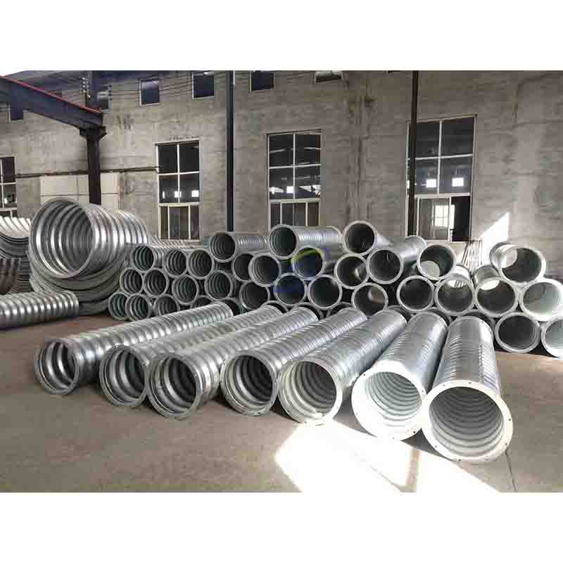 Гофрированная стальная труба