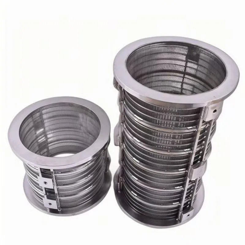 Клиновидный проволочный фильтрующий элемент