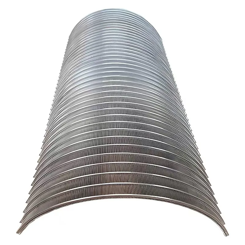 Клиновидный проволочный фильтрующий элемент