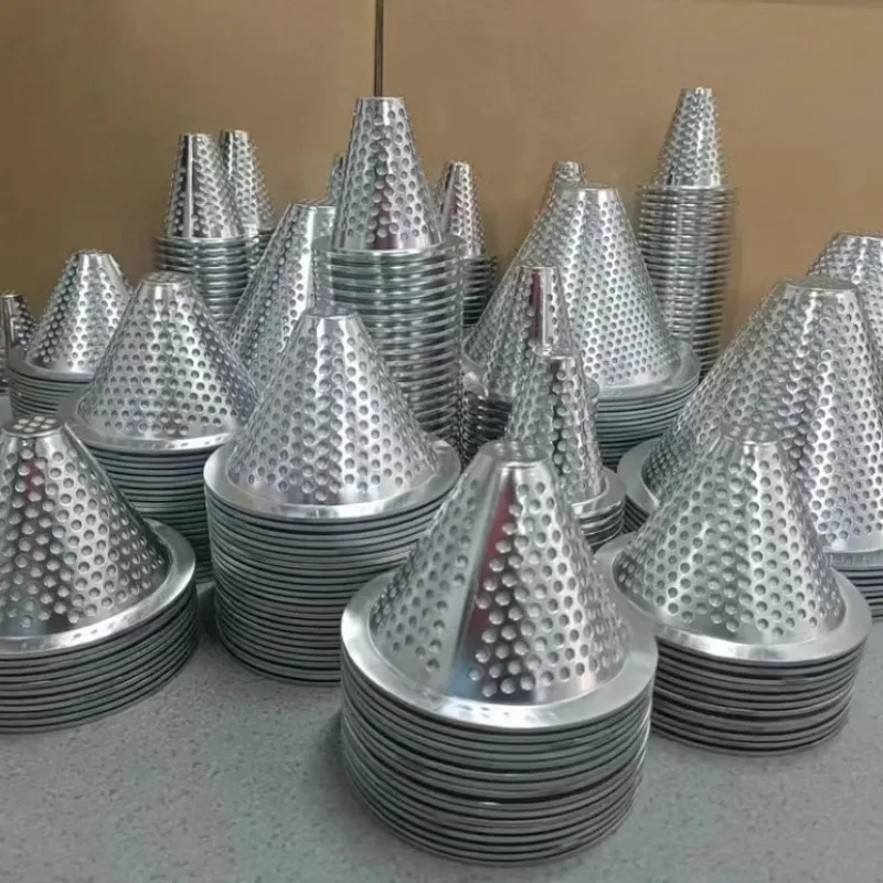 Конический корзинный сетчатый фильтр-патрон