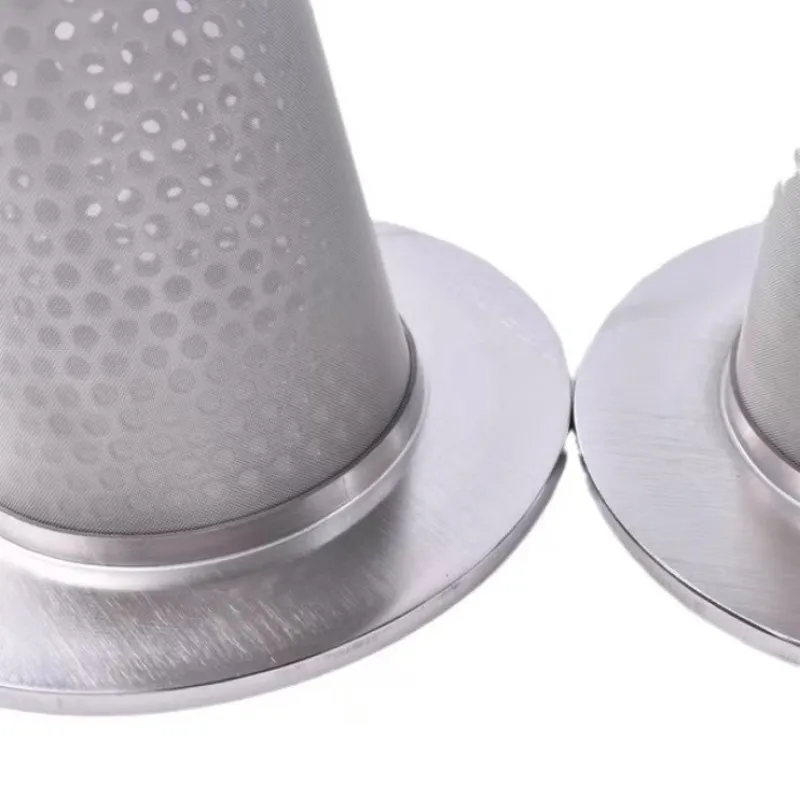 Конический корзинный сетчатый фильтр-патрон