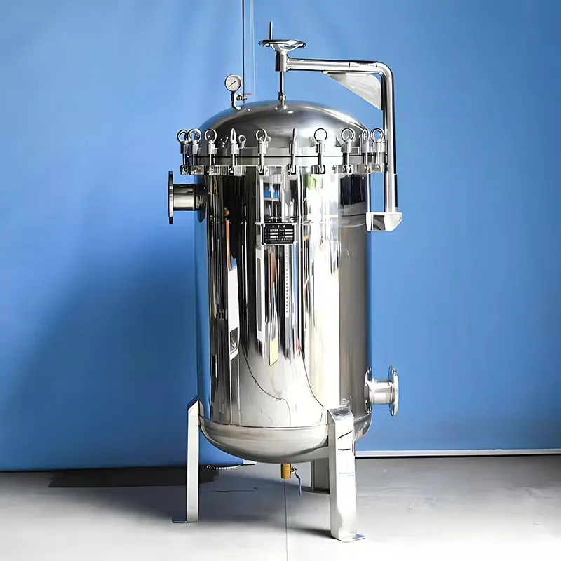 Мешочный фильтр в нержавеющем корпусе