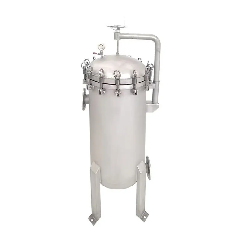 Мешочный фильтр в нержавеющем корпусе