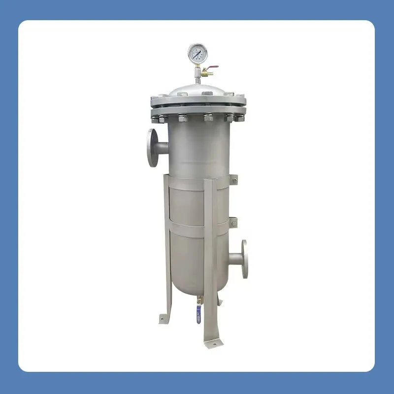 Мешочный фильтр в нержавеющем корпусе