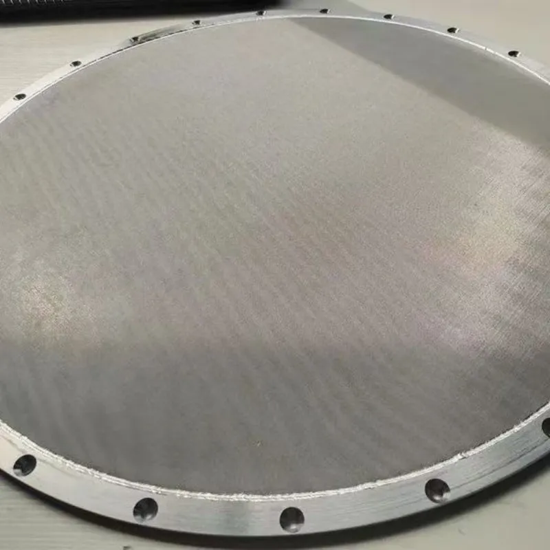 Пластина из спеченной сетки