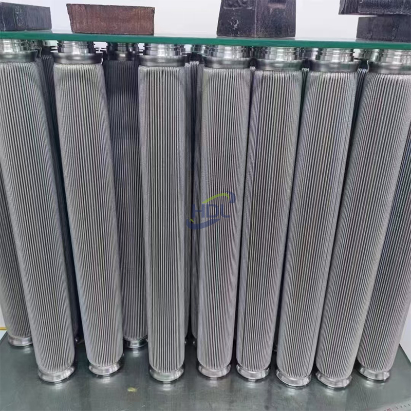 Складной фильтрующий элемент из нержавеющей стали