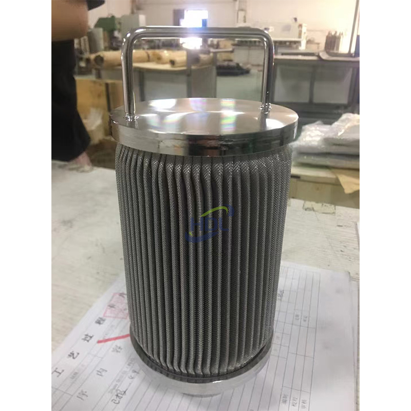 Складной фильтрующий элемент из нержавеющей стали