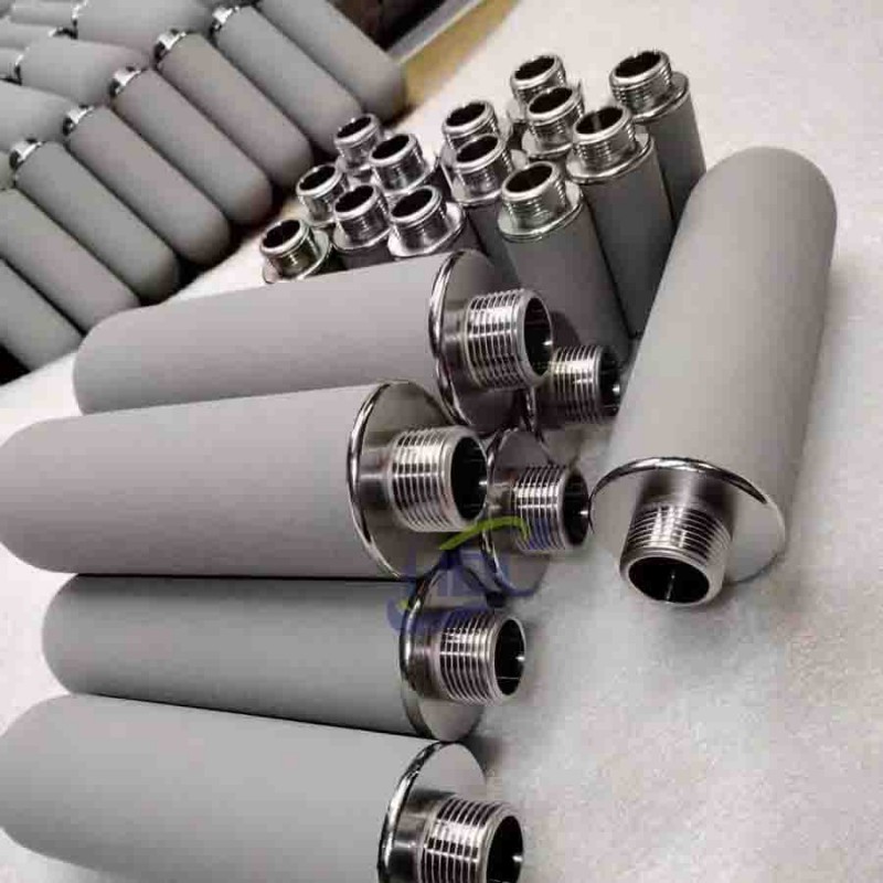 Спеченный порошковый фильтрующий элемент для газового зонда (дымового пробоотборника)