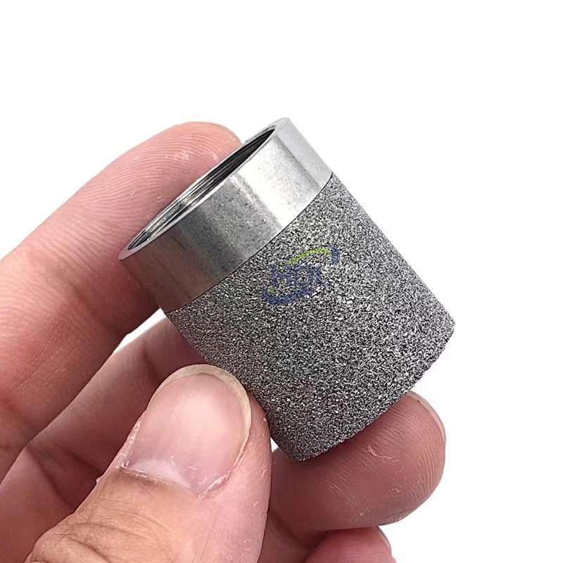 Спеченный порошковый фильтрующий элемент для газового зонда (дымового пробоотборника)