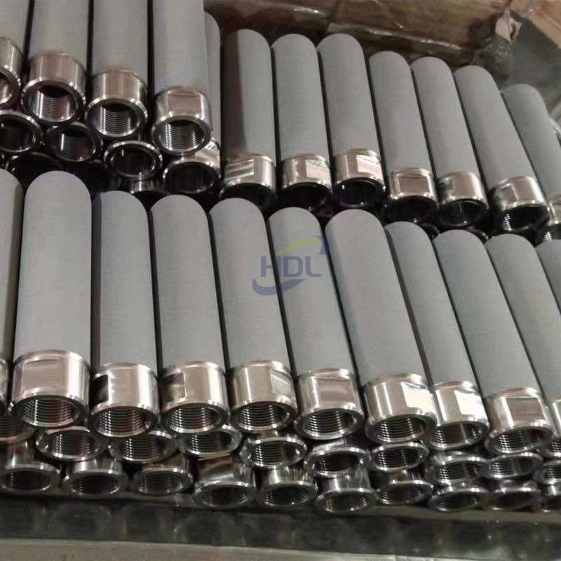 Спечённый порошковый зонд для отходящих газов (для систем непрерывного мониторинга выбросов / отбора проб дымовых газов)