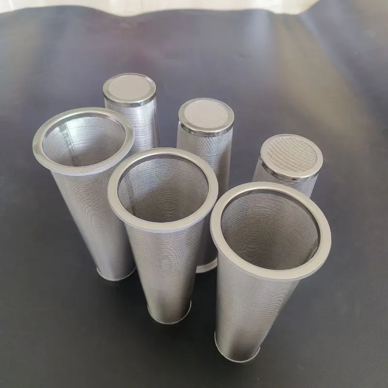 Фильтрующие колпачки и патроны из проволочной сетки
