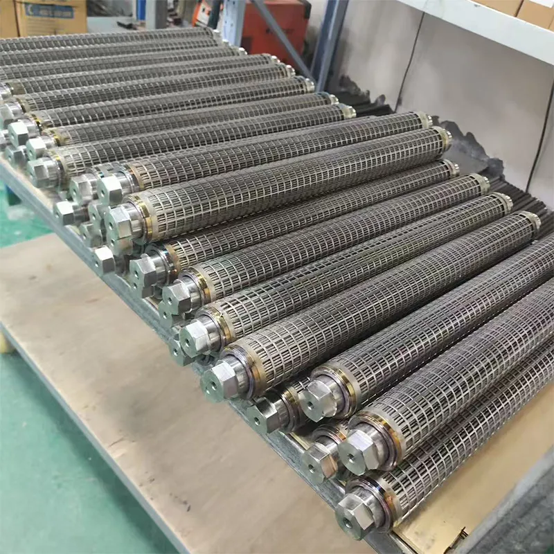 Фильтрующий картридж из спеченной сетки из нержавеющей стали марки 304 (многослойная спеченная сетка)