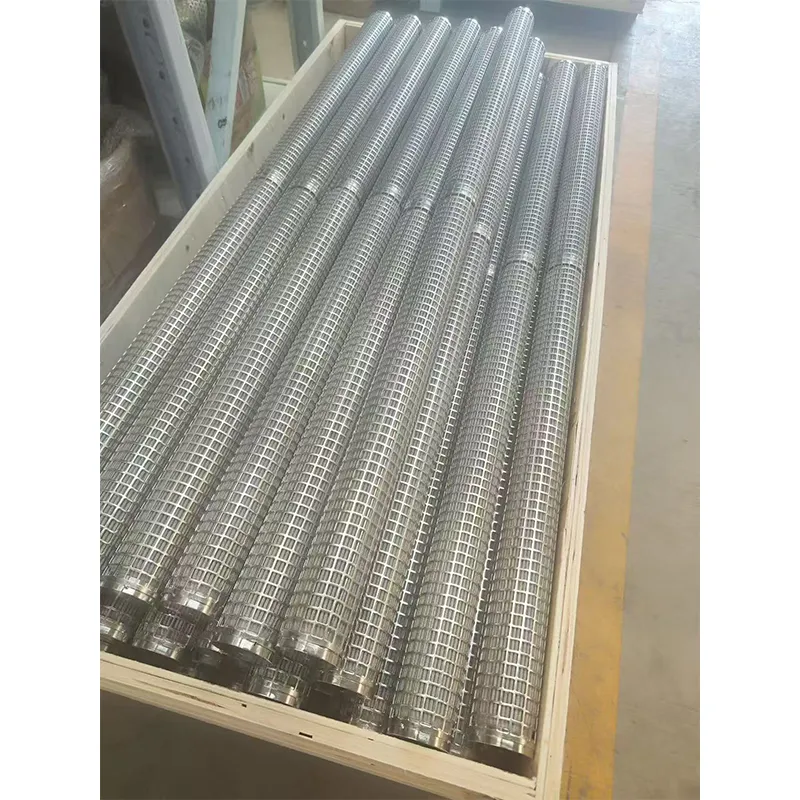 Фильтрующий картридж из спеченной сетки из нержавеющей стали марки 304 (многослойная спеченная сетка)