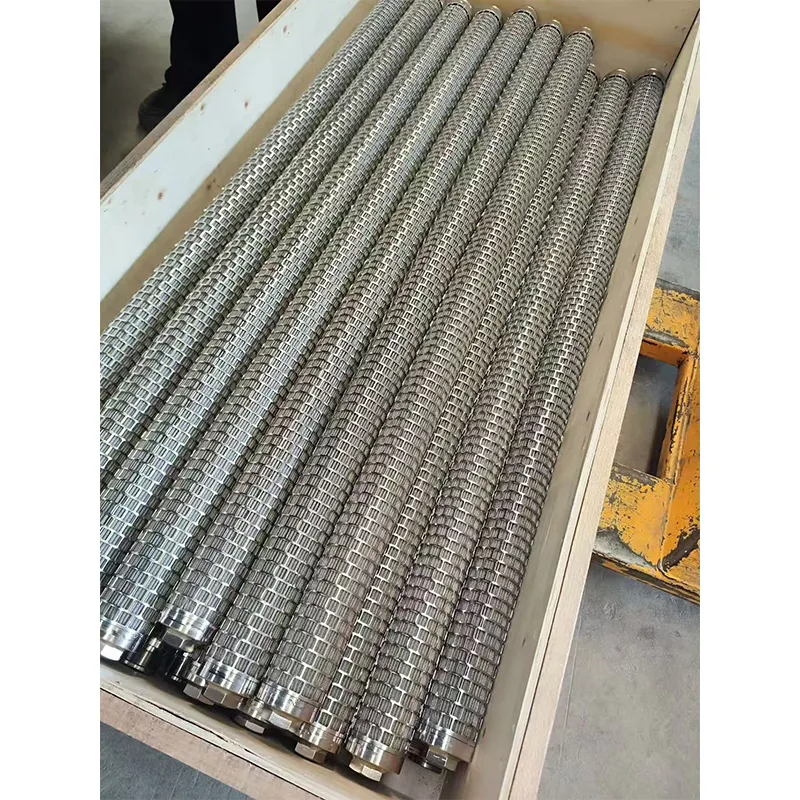 Фильтрующий картридж из спеченной сетки из нержавеющей стали марки 304 (многослойная спеченная сетка)