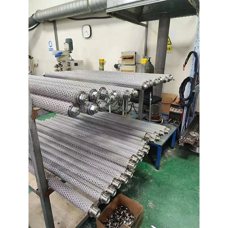 Фильтрующий картридж из спеченной сетки из нержавеющей стали марки 304 (многослойная спеченная сетка)