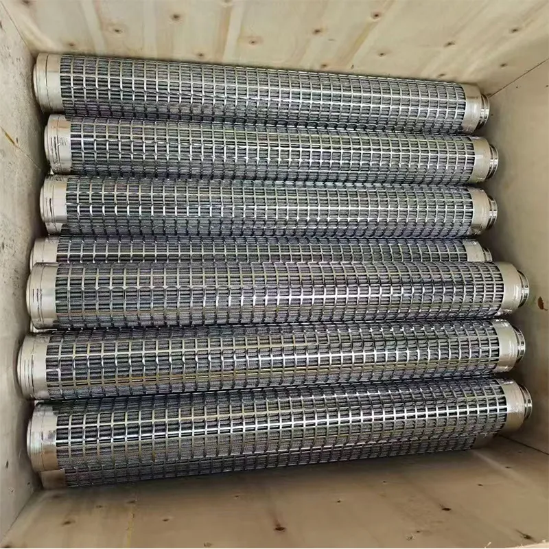 Фильтрующий картридж из спеченной сетки из нержавеющей стали марки 304 (многослойная спеченная сетка)