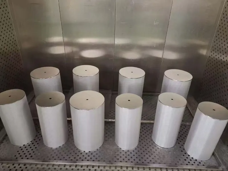 Фильтрующий картридж из спеченной сетки из нержавеющей стали марки 304 (многослойная спеченная сетка) (10)