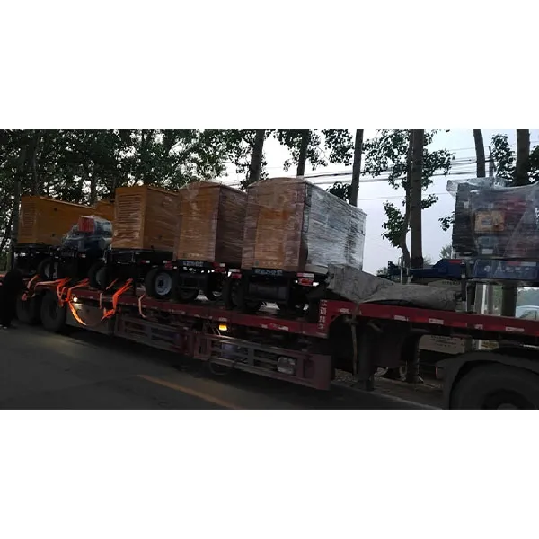 Первая дизель-генераторная установка была экспортирована в порт Лаем Чабанг.