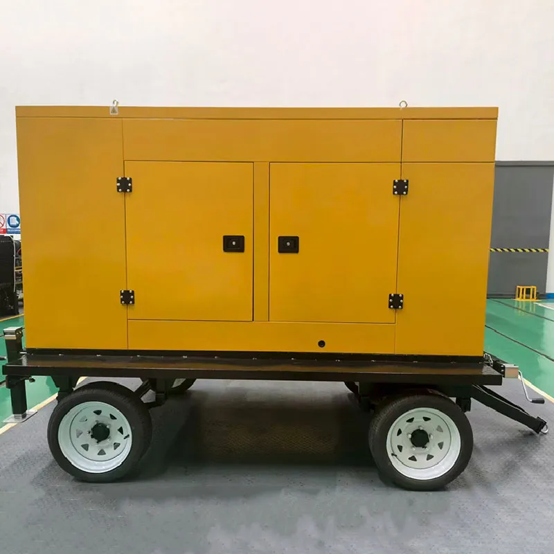 Дизельные генераторные установки на прицепе 1