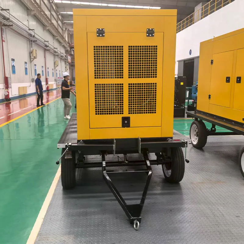 Дизельные генераторные установки на прицепе 1