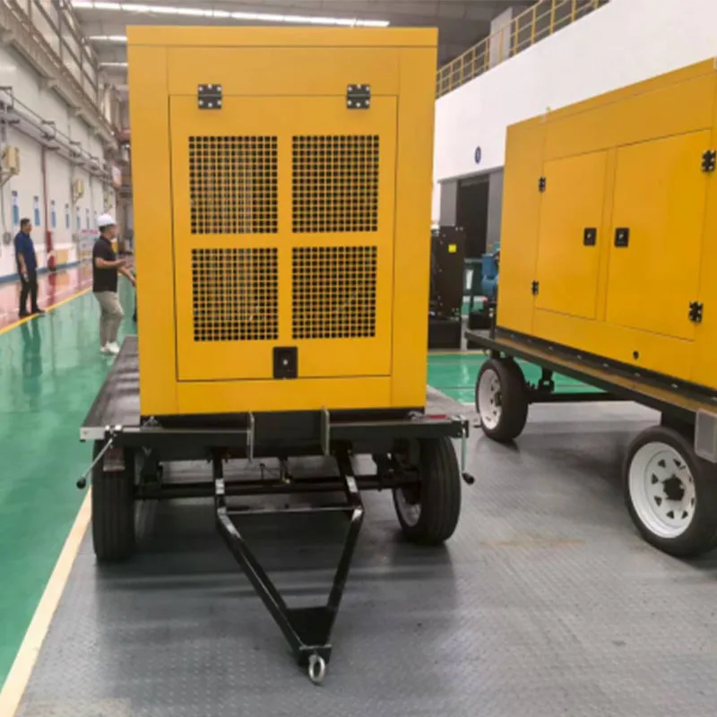 Дизельные генераторные установки на прицепе 2