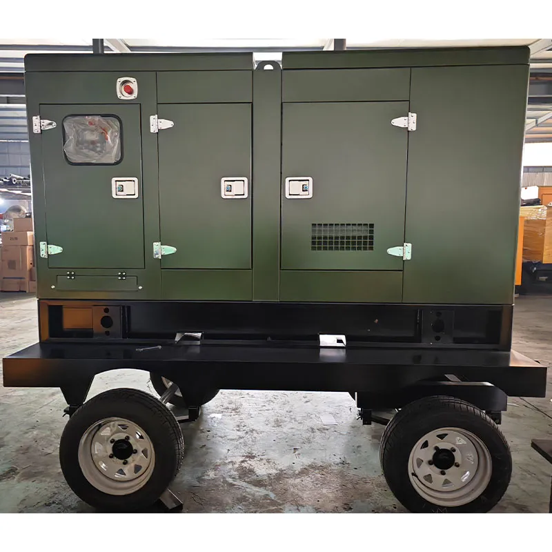 Дизельные генераторные установки на прицепе 2