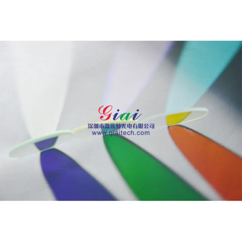 Дихроичное зеркало, отражающее красный, пропускающее синий и зелёный