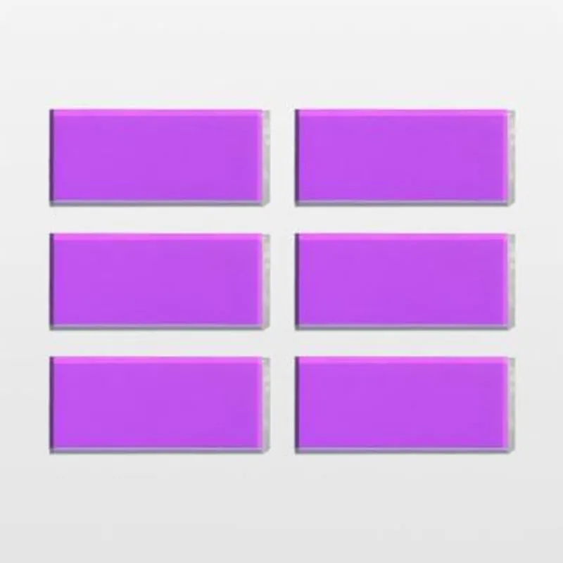 Дихроичное зеркало, пропускающее красный и синий, отражающее зелёный