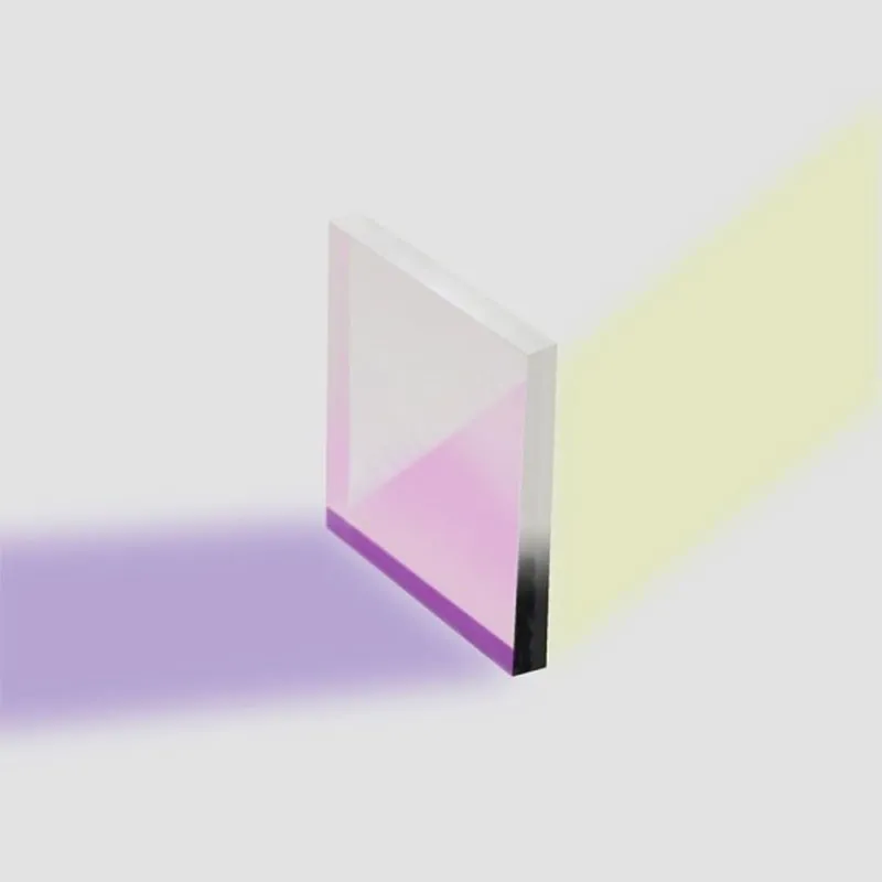 Флуоресцентное дихроичное зеркало, пропускающее синий, отражающее зелёный