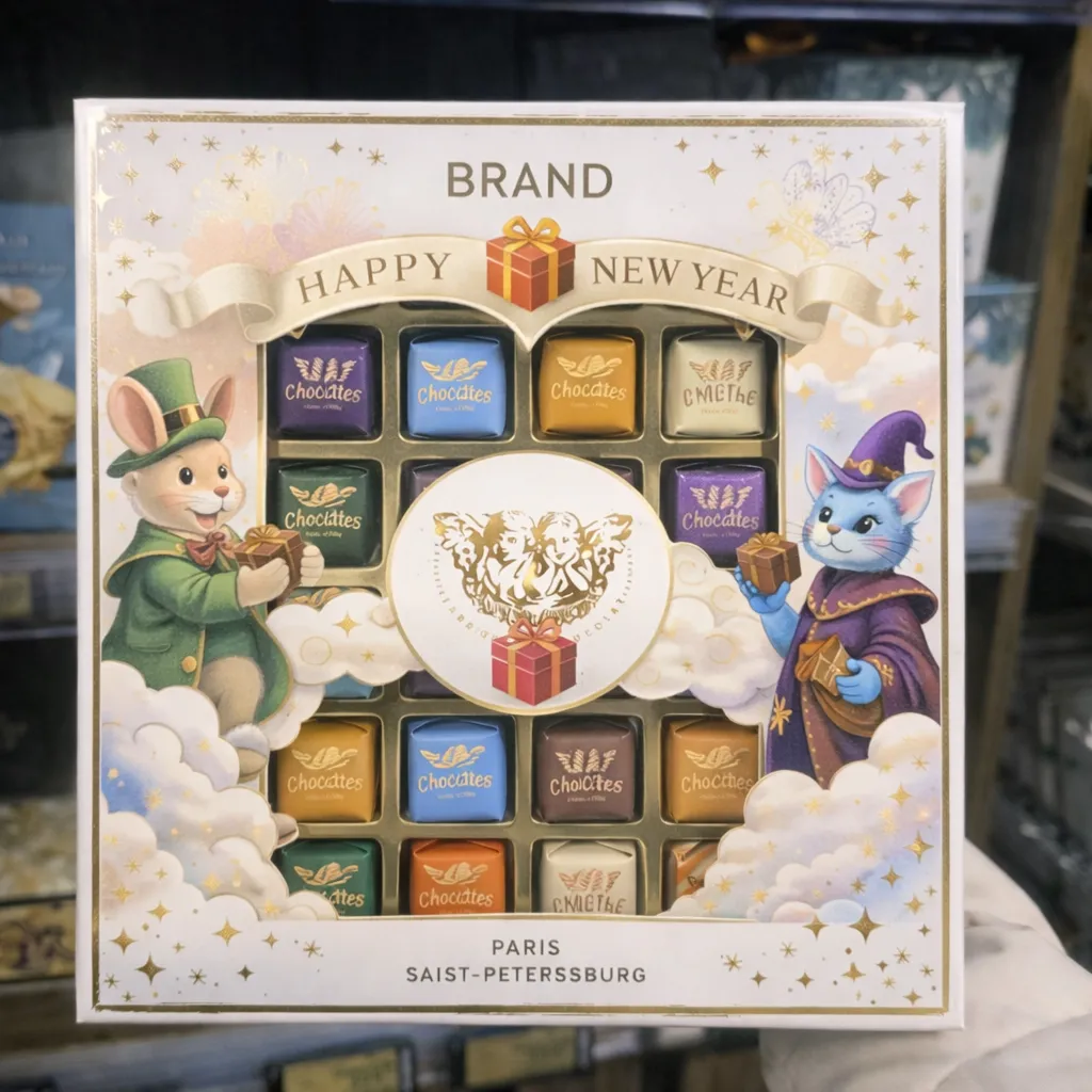 Индивидуальное изготовление упаковочных коробок для конфет и шоколада | Прямые поставки от производителя подарочных коробок для пищевых продуктов