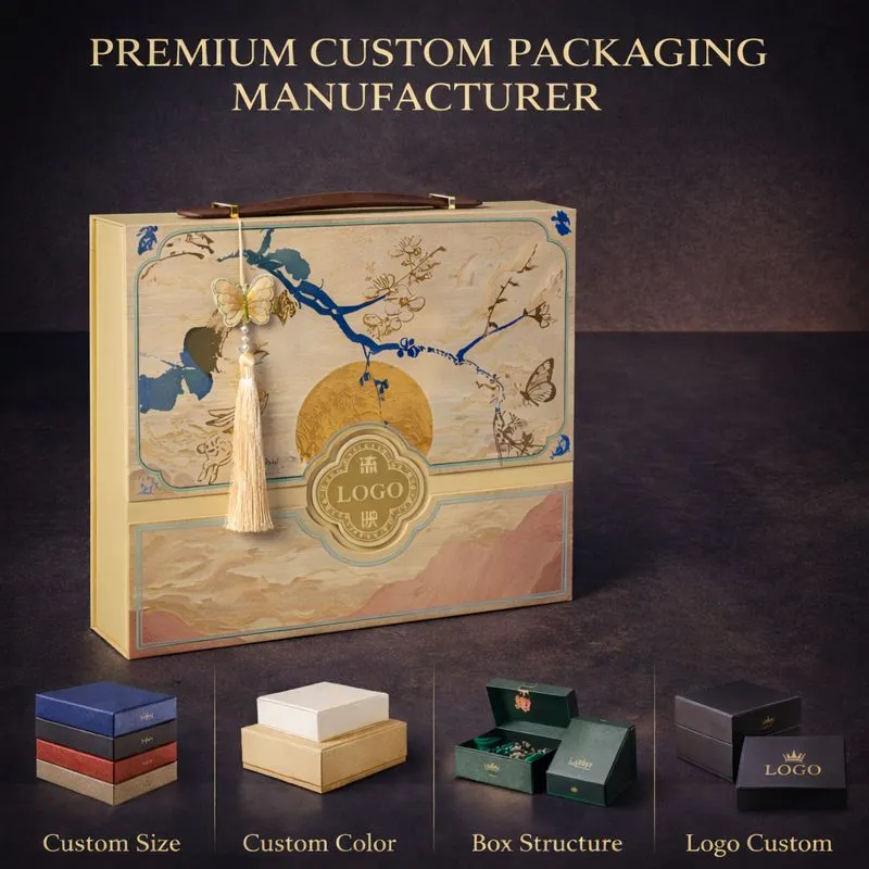 Индивидуальное изготовление высококачественных подарочных коробок с откидной крышкой | Упаковочные решения для фирменных подарков